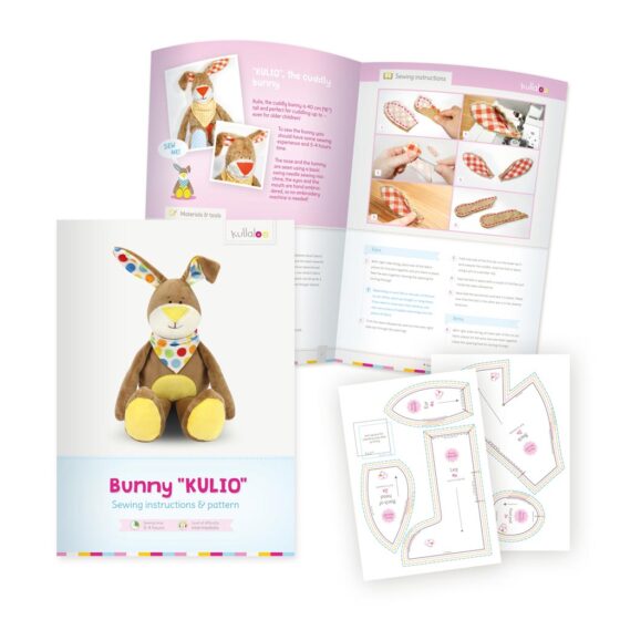 Bunny sewing pattern "KULIO" (PDF)