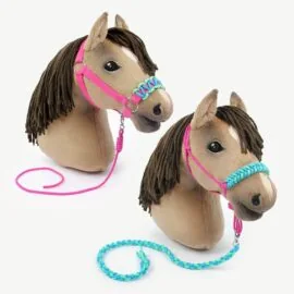 Hobby horse halter / headcollar & lead ropes DIY and sewing instructions (PDF)