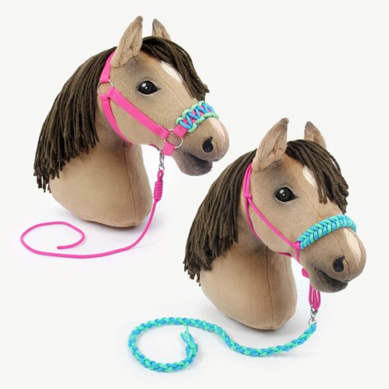 Hobby horse halter / headcollar & lead ropes DIY and sewing instructions (PDF)