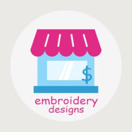 Commercial license extension for embroidery designs