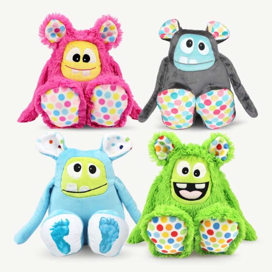 Monster plush pattern MemoMonsti (PDF)