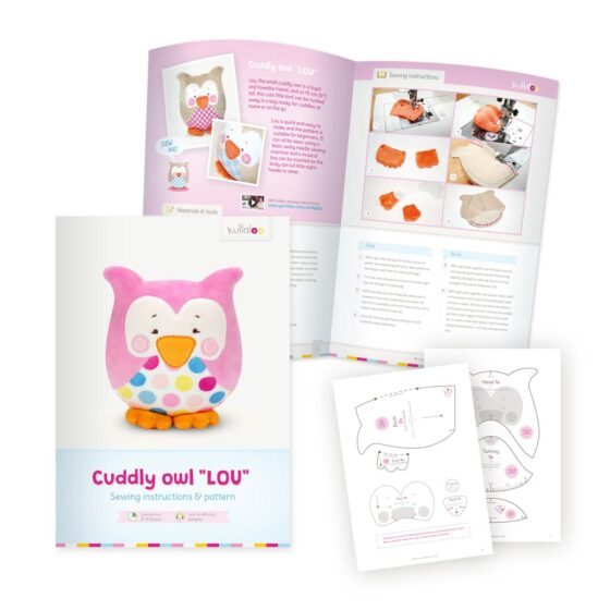 Owl sewing pattern “LOU”: sewing instructions