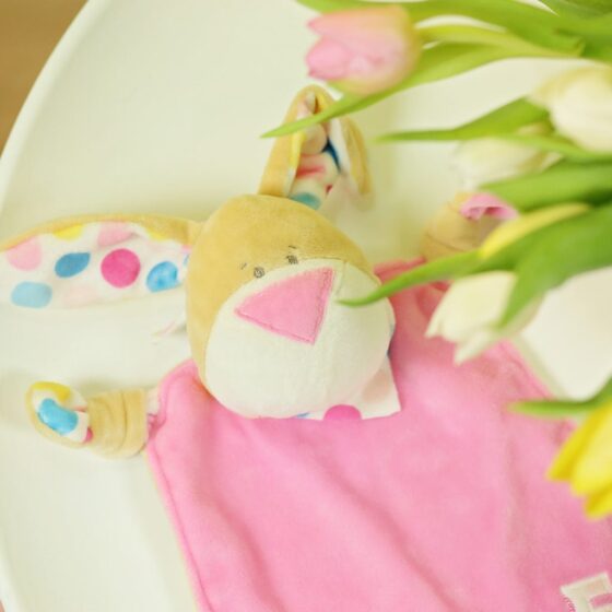 Easter bunny rabbit patterns to sew: Bunny security blanket sewing pattern "KULIO" (PDF)