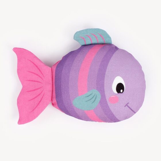 Cut & sew mermaid fabric panel: fish "BOBBI"