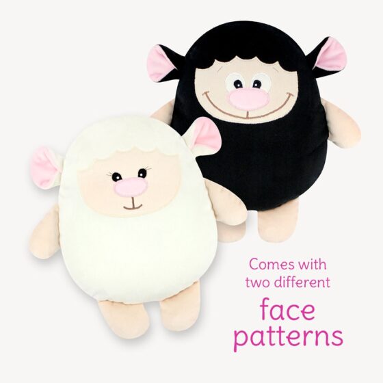 Sheep stuffed animal sewing pattern "LARI" (PDF)