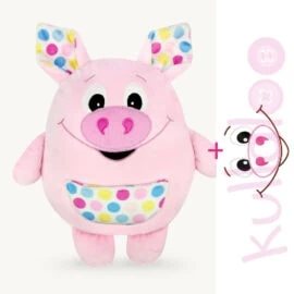 Bundle discount: Pig plush pattern LANDOLIN + face embroidery pattern