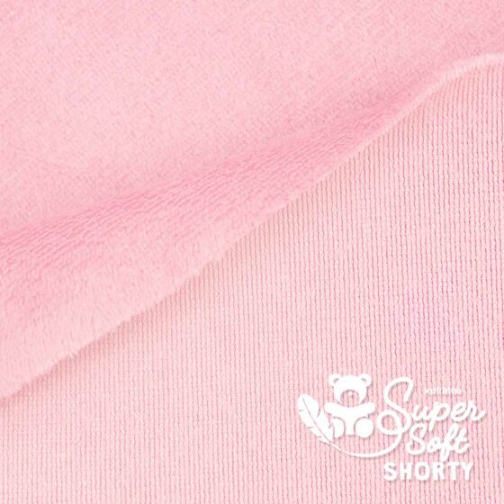 Baby pink velboa fabric – SuperSoft SHORTY