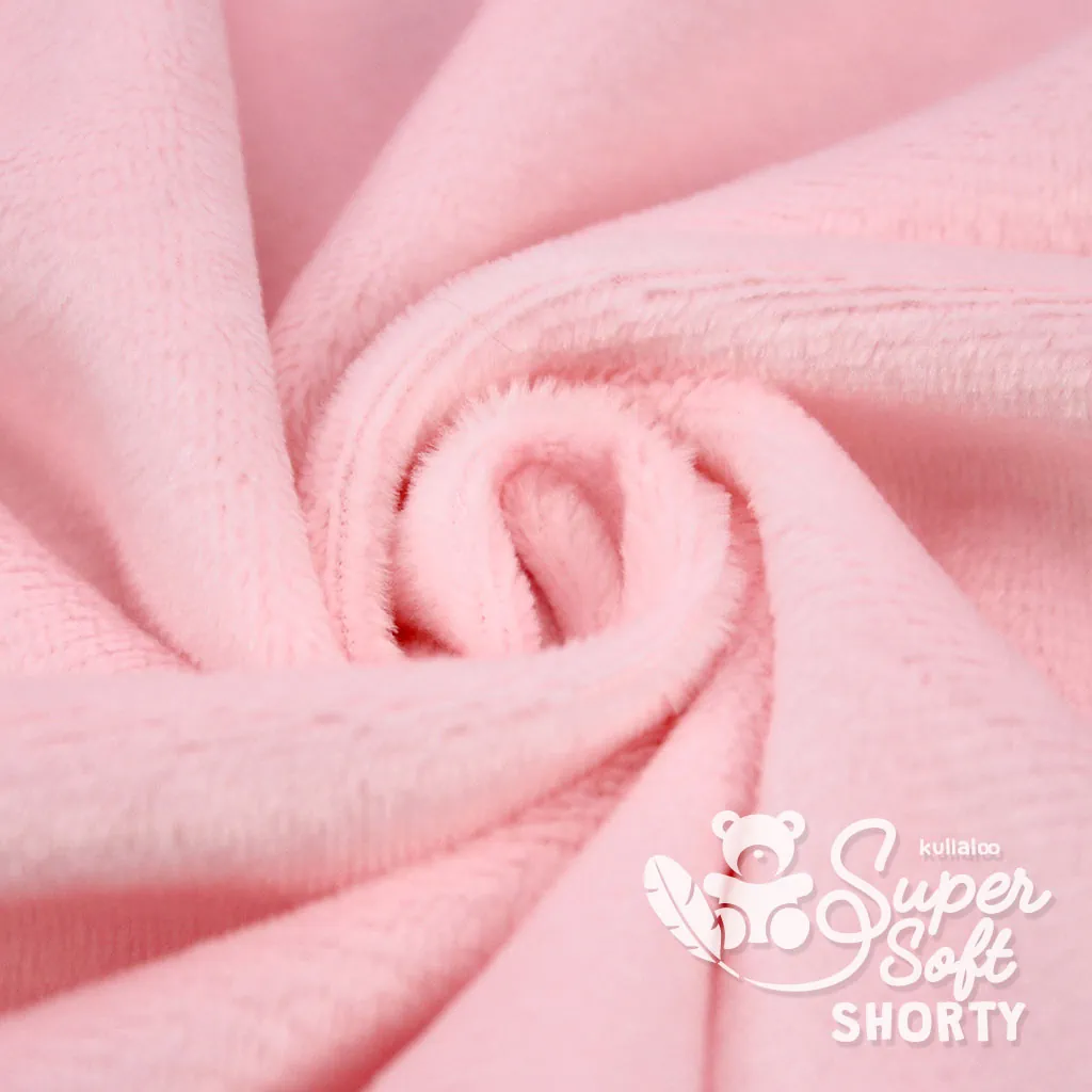Minky fabric baby pink – SuperSoft SHORTY