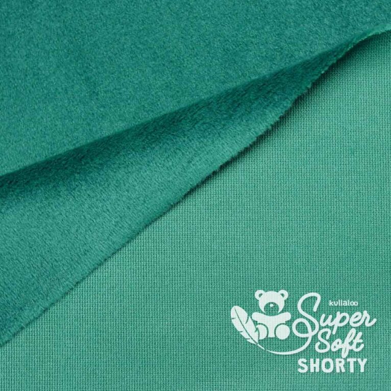 Dark green minky fabric ⋆ SuperSoft SHORTY ⋆ kullaloo CA Inc.