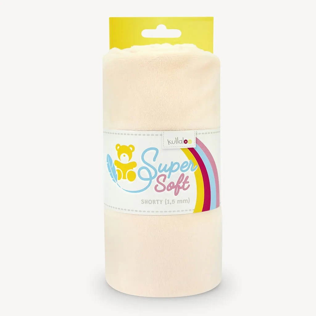 Pale peach minky fabric – SuperSoft SHORTY