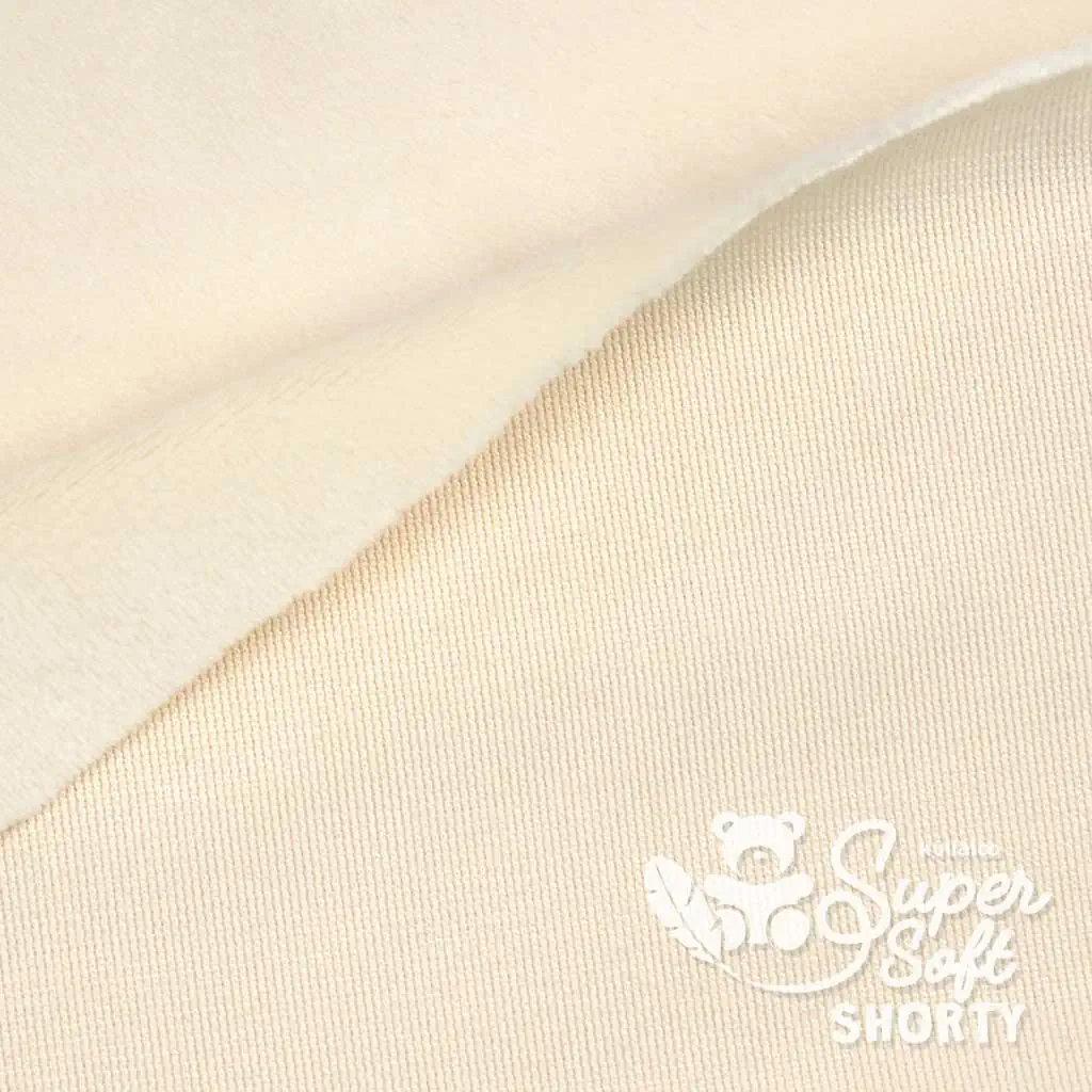 Pale peach minky fabric – SuperSoft SHORTY