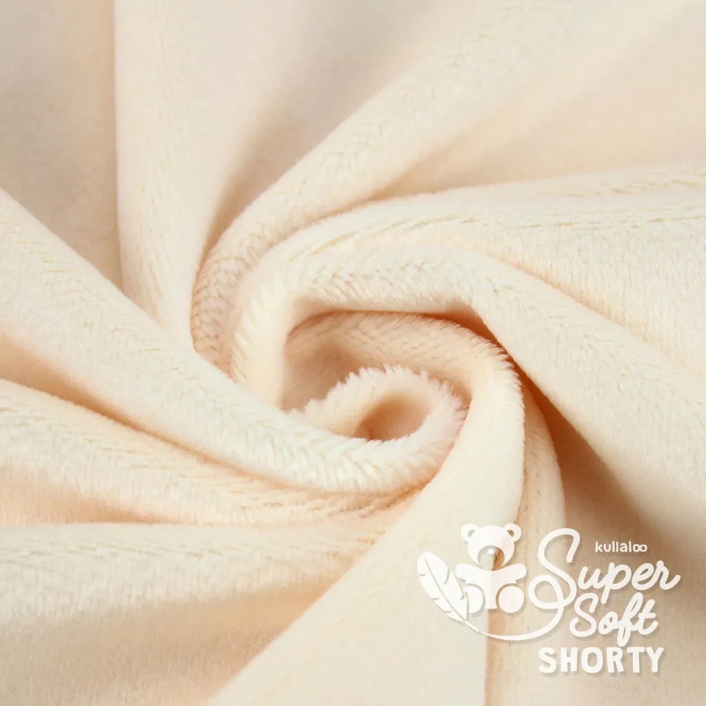 Pale peach minky fabric – SuperSoft SHORTY