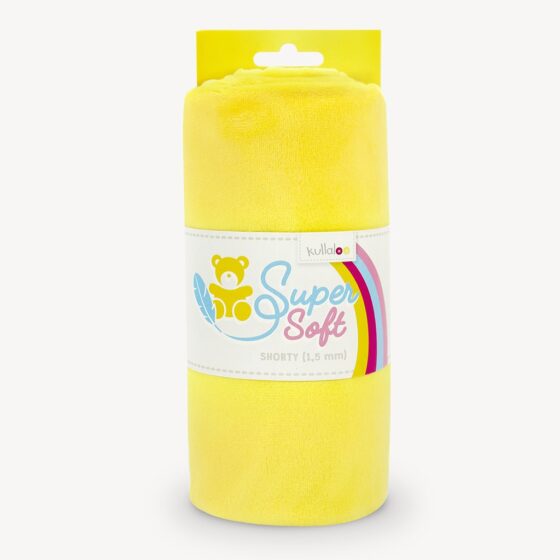 Yellow minky fabric – SuperSoft SHORTY
