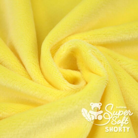 Yellow minky fabric – SuperSoft SHORTY