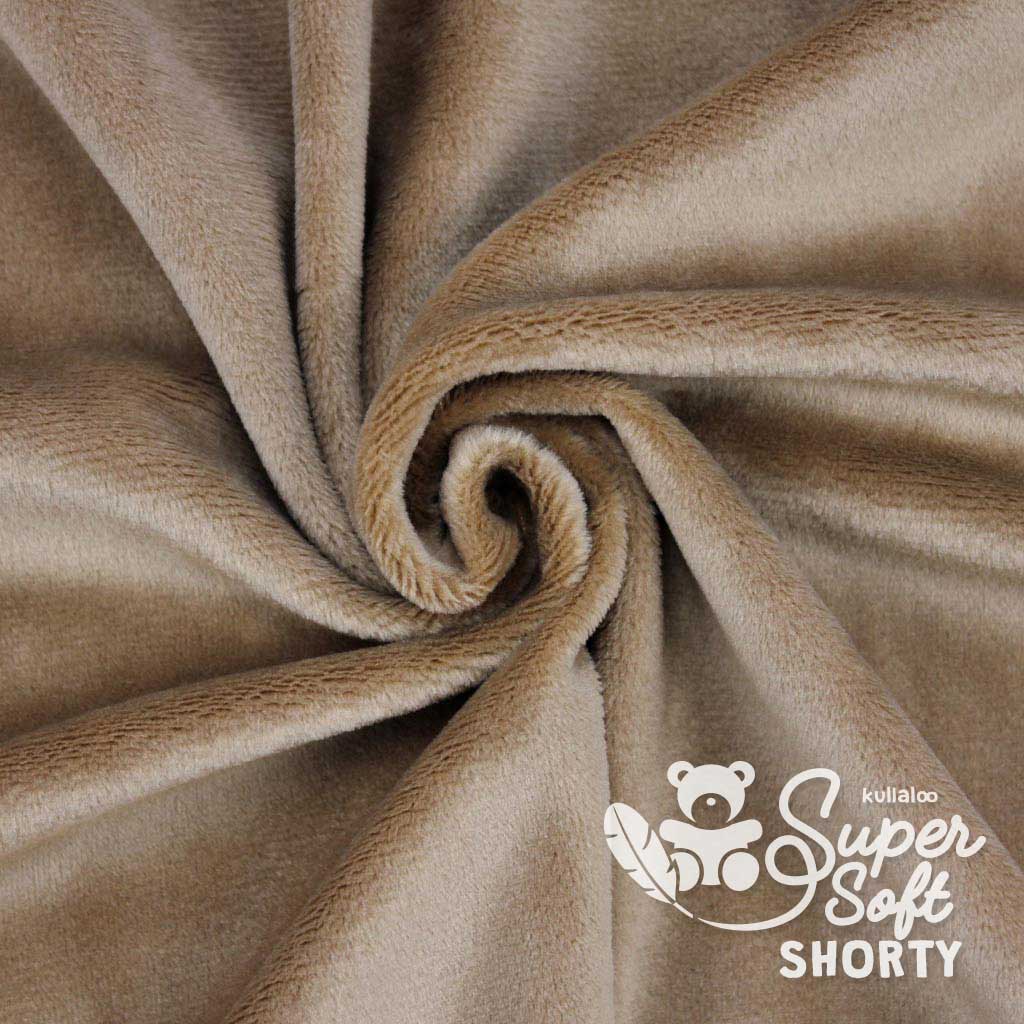 Kullaloo Plüsch Stoff – 5 mm SuperSoft SNUGLY taupe - Stoffstübli GmbH Kullaloo Plüsch Stoff – 5 mm SuperSoft SNUGLY taupe - Stoffstübli GmbH