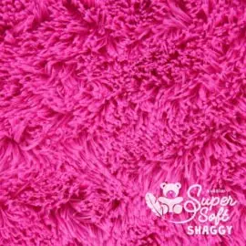 Faux fur fabric pink / fuchsia – SuperSoft SHAGGY