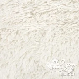 Faux fur fabric ivory – SuperSoft SHAGGY