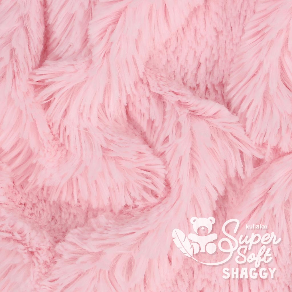 Light pink fur fabric (baby pink) – SuperSoft SHAGGY