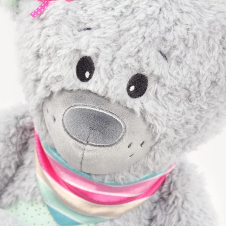 Teddy bear face embroidery design for sewing pattern JOSHI