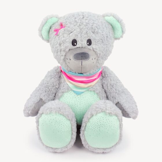 Teddy bear face embroidery design for sewing pattern JOSHI