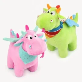 Dragon sewing pattern stuffed animal plushie pattern