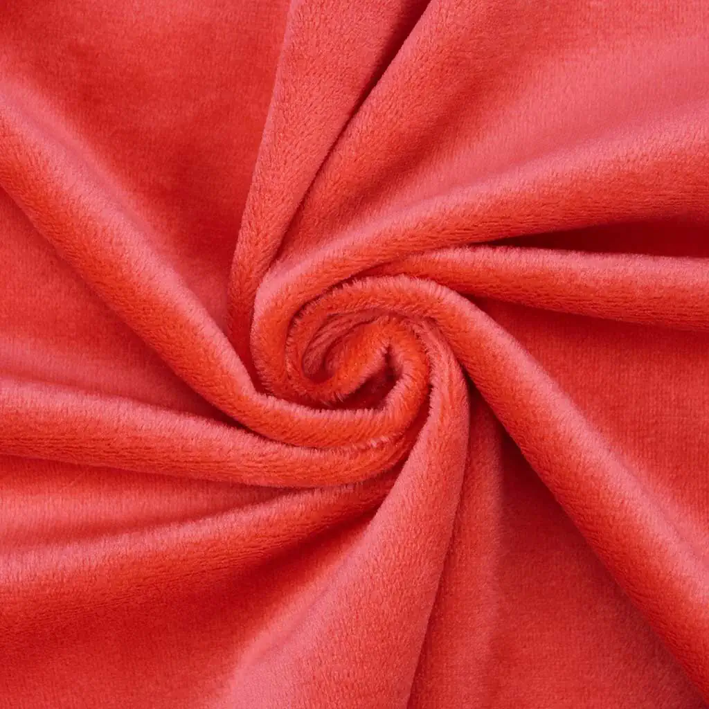 Red minky fabric ⋆ SuperSoft SHORTY ⋆ kullaloo CA Inc.