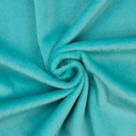 Teal minky fabric / plush / velboa – SuperSoft SHORTY