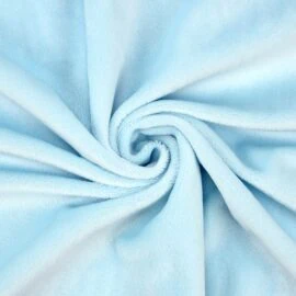 Light blue minky fabric / velboa / plush – SuperSoft SHORTY