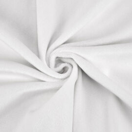 White minky fabric / velboa – SuperSoft SHORTY