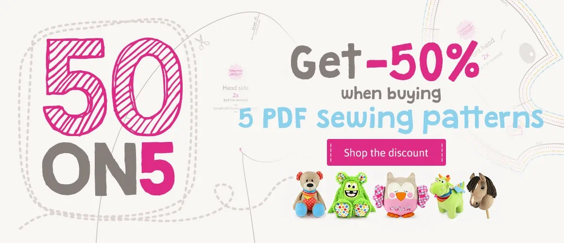 50% discount when buying 5 pdf sewing patterns 50% discount when buying 5 pdf sewing patterns