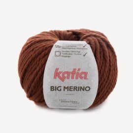 Terra brown merino wool yarn "BIG MERINO" – by katia