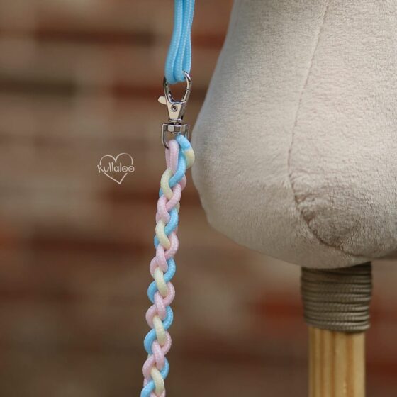 Pastel Hobby Horse lead in pastel colors