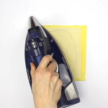How to applique on fur using Heat'n Bond, a double-sided iron-on adhesive webbing