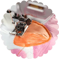 How to embroider and applique minky fabric