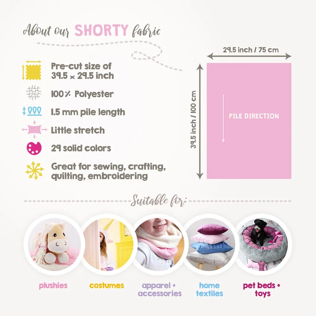 About minky fabric "SuperSoft SHORTY"