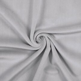 Mochi minky fabric GREY SILVER - kullaloo SuperSoft SQUISHY
