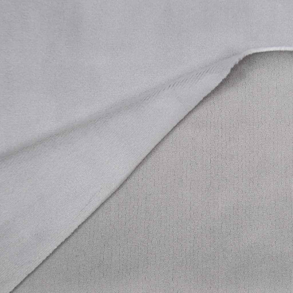 Mochi minky fabric GREY SILVER - kullaloo SuperSoft SQUISHY