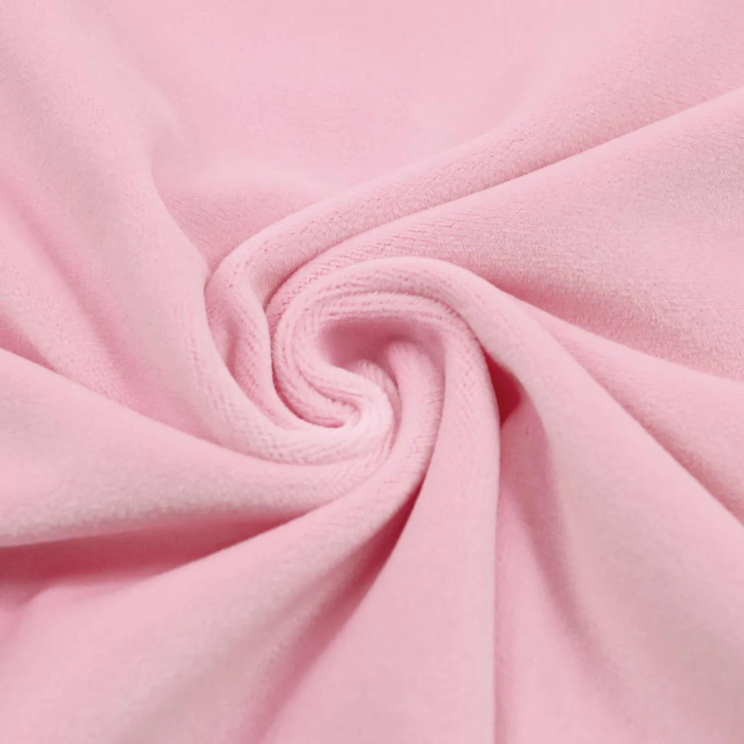 Mochi minky fabric dusty pink ALMOND BLOSSOM - kullaloo SuperSoft SQUISHY