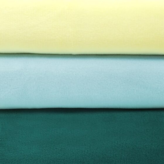 4 way stretch Minky: SUMMER BREEZE bundle with 3 mochi