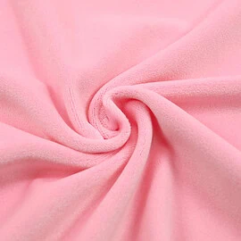 Mochi minky fabric pink STRAWBERRY ICECREAM - kullaloo SuperSoft SQUISHY