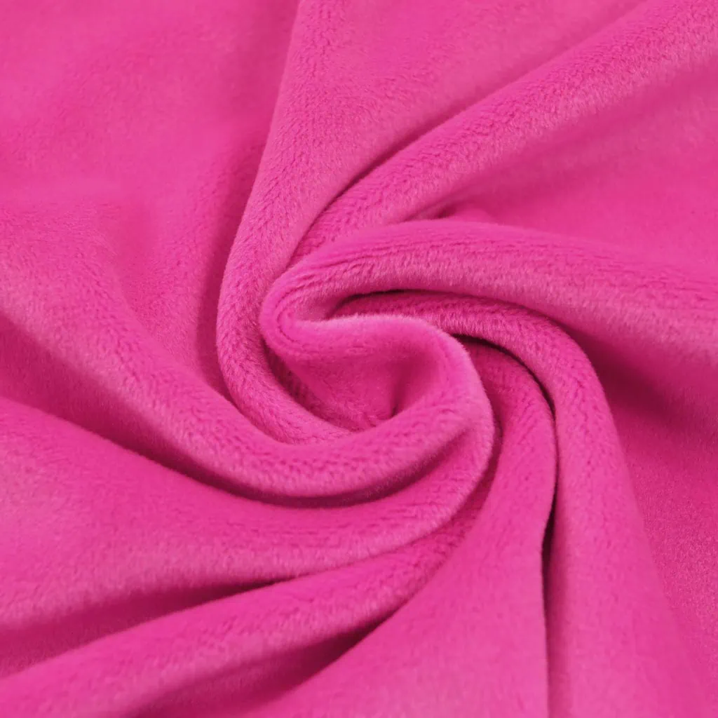 Mochi minky fabric FUCHSIA - kullaloo SuperSoft SQUISHY