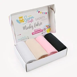 Bundle of 4: GREATEST HITS minky precut fabric pack – SuperSoft SHORTY