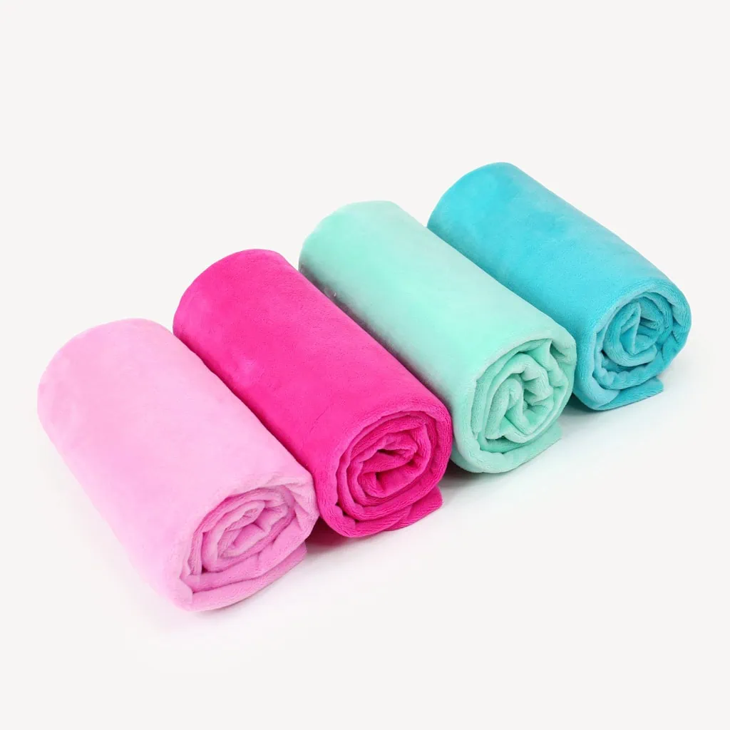 Bundle of 4: MERMAID minky fabric pack – SuperSoft SHORTY