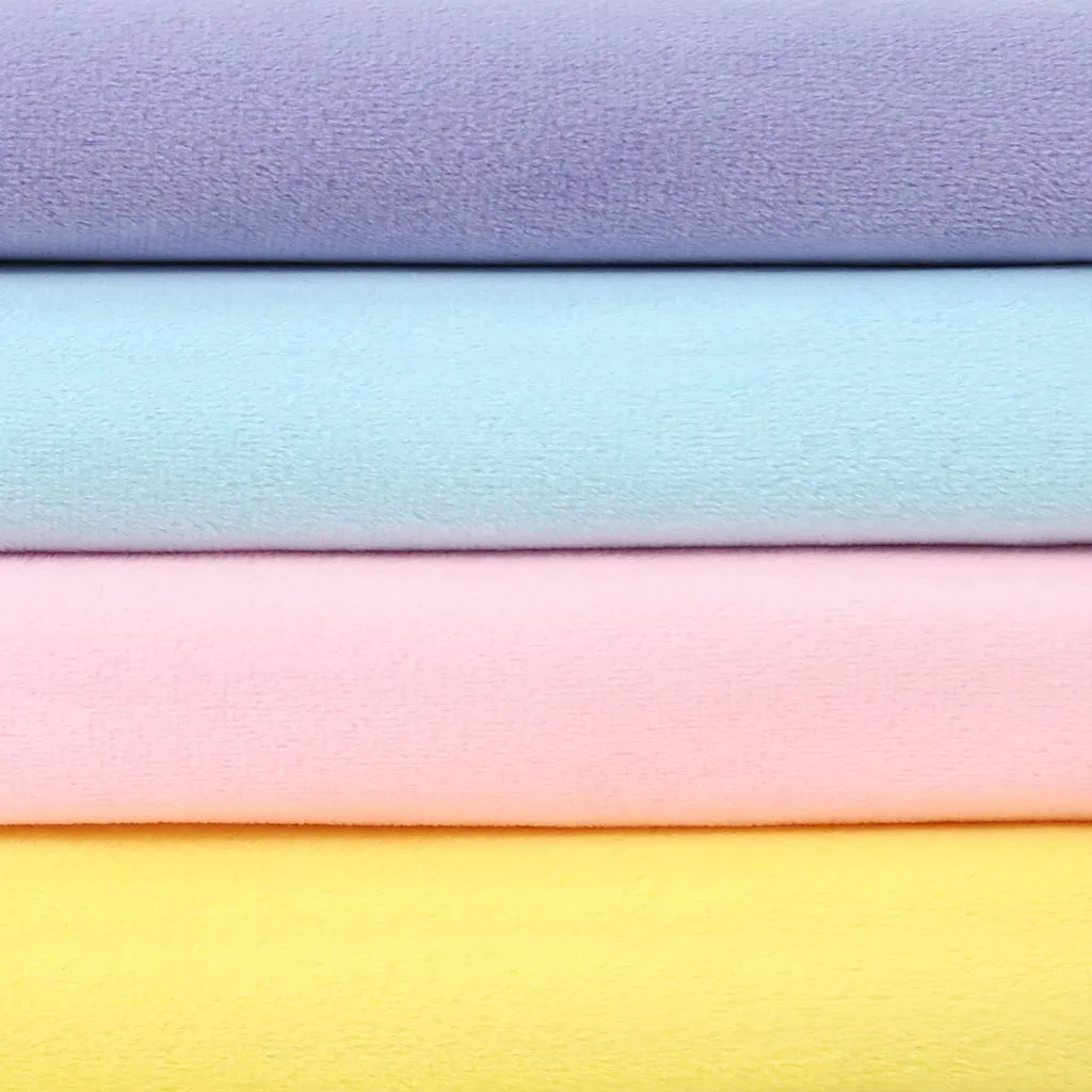 Bundle of 4 ♥ HAPPY BABY minky fabric pack – SuperSoft SHORTY - Image 9