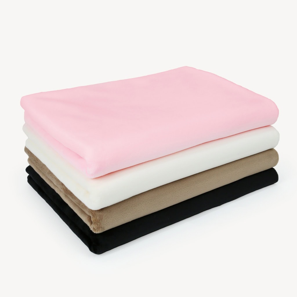 Bundle of 4: BASICS minky fabric packages – SuperSoft SHORTY