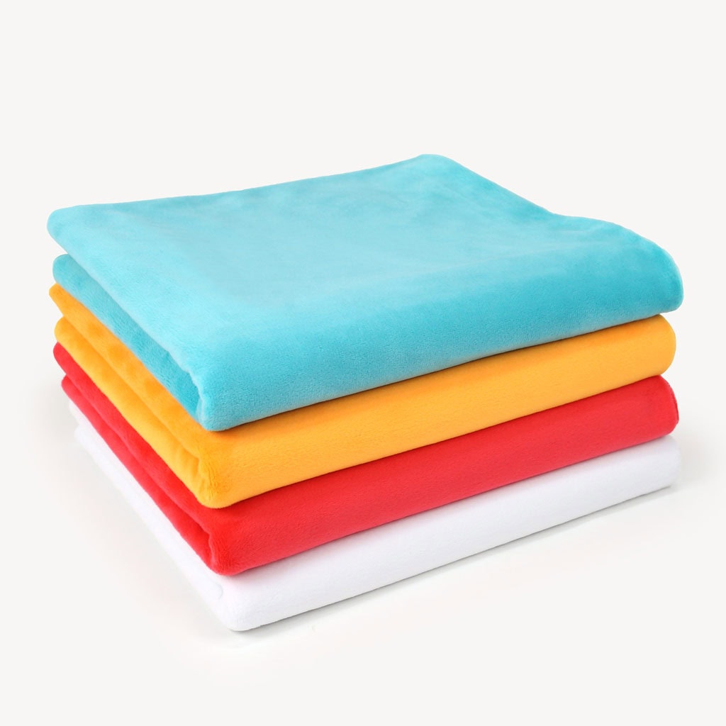 Bundle of 4: INDIAN SUMMER minky fabric pack – SuperSoft SHORTY