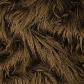 Faux fur brown "bison", acrylic-free, extra long fuzzy fabric – FANTASTIC Furs ✶ Fuzzy Fur