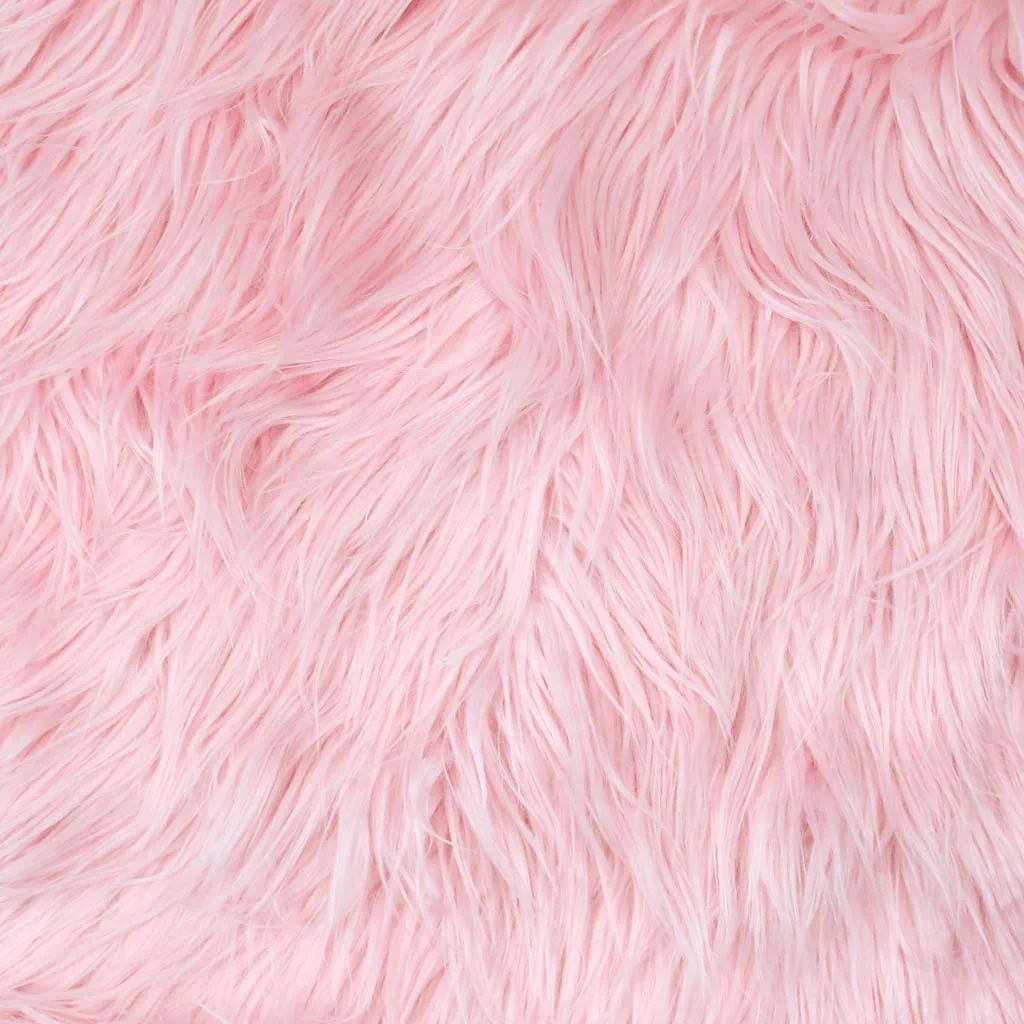 Long faux fur baby pink – FANTASTIC Furs ✶ Fuzzy Fur