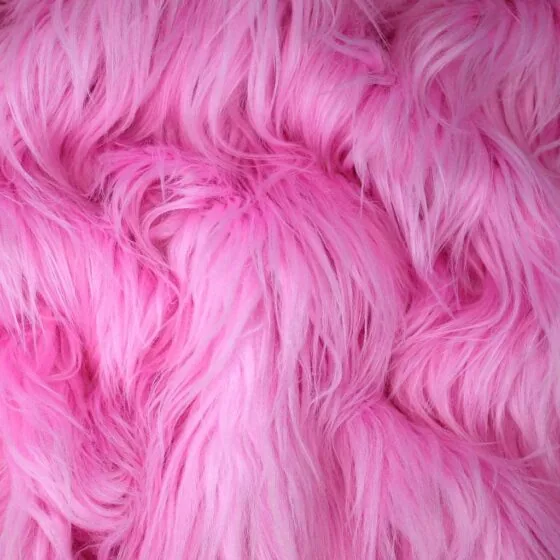 Faux fur hot pink "azalea", ultra soft, acrylic-free – FANTASTIC Furs ✶ Fuzzy Fur