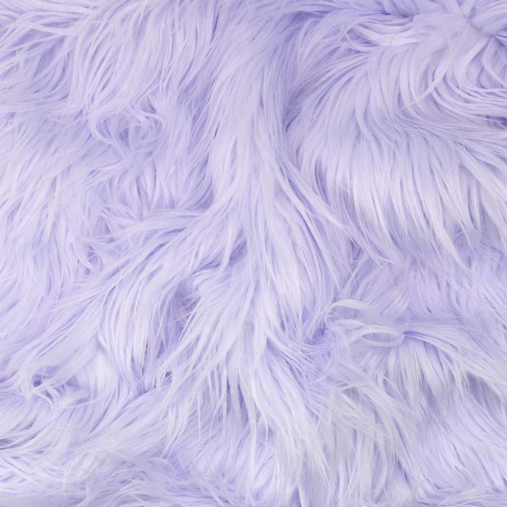 Faux fur purple heather, ultra soft pastel fluffy material, acrylic-free – FANTASTIC Furs ✶ Fuzzy Fur